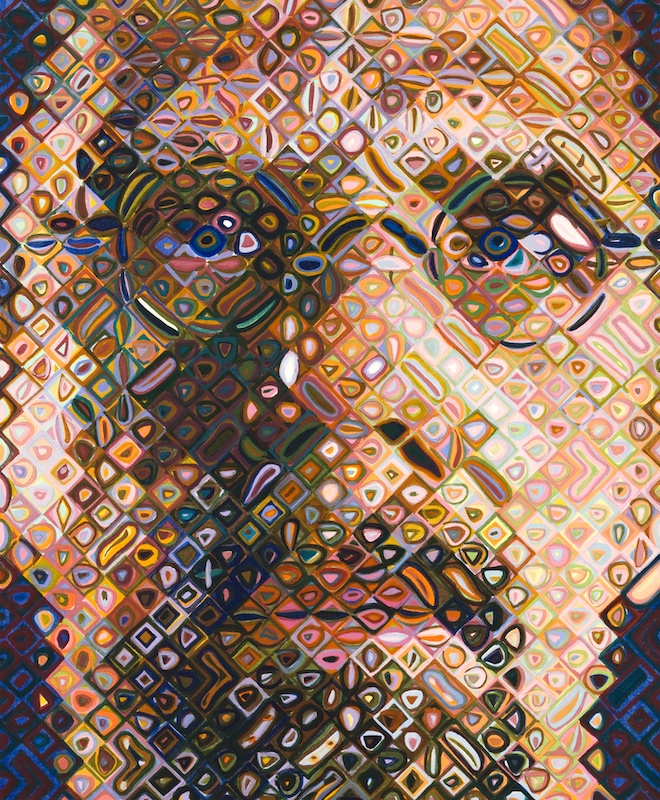 View works by Chuck  Close 